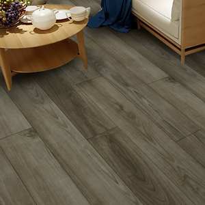 Suelo SPC Impermeable de Núcleo Rígido, Compuesto de Piedra y Plástico, Diseño Moderno Liso, Resistente al Desgaste, con Diseño Gráfico - Product Image 5