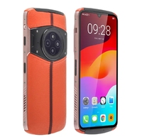 UNIWA PJ001 Teléfono Inteligente Android 12 de Lujo, Doble SIM, 3G/4G LTE, CPU Octa Core, Carga Inalámbrica, Proyector de Video, Inglés, Español, Francés