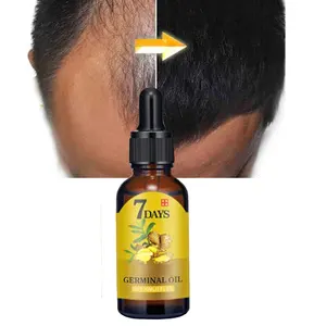Venda imperdível óleo essencial de crescimento rápido de cabelo em 7 dias, óleo essencial para tratamento de perda de cabelo e crescimento