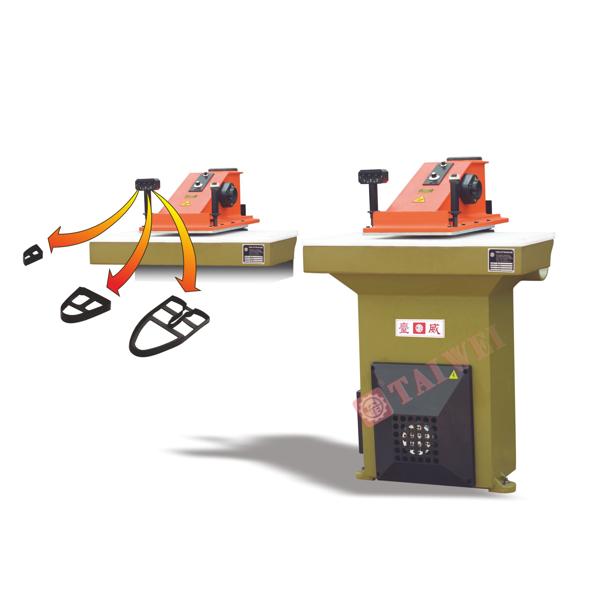 TW922/3 + 1 пресс-машина для высечки, гидравлический распашной кронштейн, режущая машина для шляп, обуви, кожи