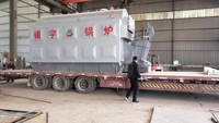 DZL Boiler Uap Horizontal Bertekanan Rendah Otomatis Penuh, Berbahan Bakar Batubara dan Biomassa untuk Penggunaan Industri