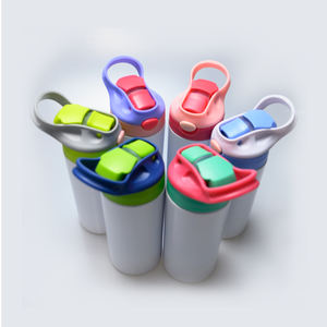 Mayorista Bounce Cup Sippy Cup Vasos para niños Acero inoxidable Doble pared 350ml 12oz Sublimación Aislamiento al vacío Agua hirviendo - Product Image 4