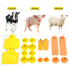 Bohang Customizable UHF long range rfid ear tag for cow/pig/sheep/cattle management