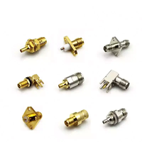 Kits de adaptadores UHF a SMA/BNC/MCX/FME/F/TNC/Mini UHF RF Adaptador coaxial Macho Hembra Coaxial UHF VHF HF Radio