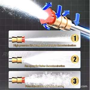 Pistola de Lavado de Autos Inalámbrica de Alta Presión de 70 Bares y 1500 W, Generador de Espuma de 50000 mAh, Pistola de Agua con Rociador para Batería Makita de 18 V - Product Image 3