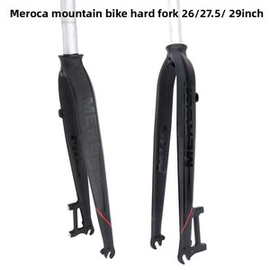 Fourche avant en alliage d'aluminium pour VTT MEROCA 27,5 pouces et 26 pouces, compatible BMX avec tige droite - Product Image 5