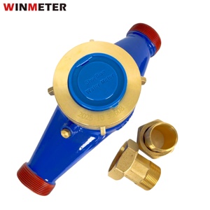 CE Certified Hot Sale DN40 Multi-Jet Dry Dial R160 Cast Iron IP68 External Adjustment Factory Direct Water <strong>Meter</strong> - Product Image 6