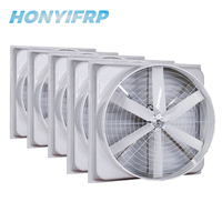 Ventilador de pie Industrial de 1,5 M, ventilador de pared de alta velocidad, velocidad de 3000RPM, fuente de alimentación de 380V, rodamiento de bolas de Material OEM ODM FRP China
