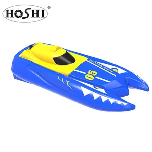 HOSHI N511 मिनी आर सी नाव पागल शार्क 1:47 पैमाने skytech आर सी नाव 2.4G रिमोट कंट्रोल आर सी स्पीडबोट उपहार खिलौने बच्चों के लिए