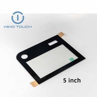Écran tactile capacitif 5 pouces FT5436 G+G 34 canaux, pas de 0,8 mm, 85 % de transmittance, fin, pour panneau industriel