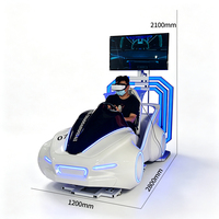 Équipement de course VR de réalité virtuelle pour la course à grande vitesse, équipement sensoriel VR, pour salles de jeux tendance, loisirs et divertissements commerciaux