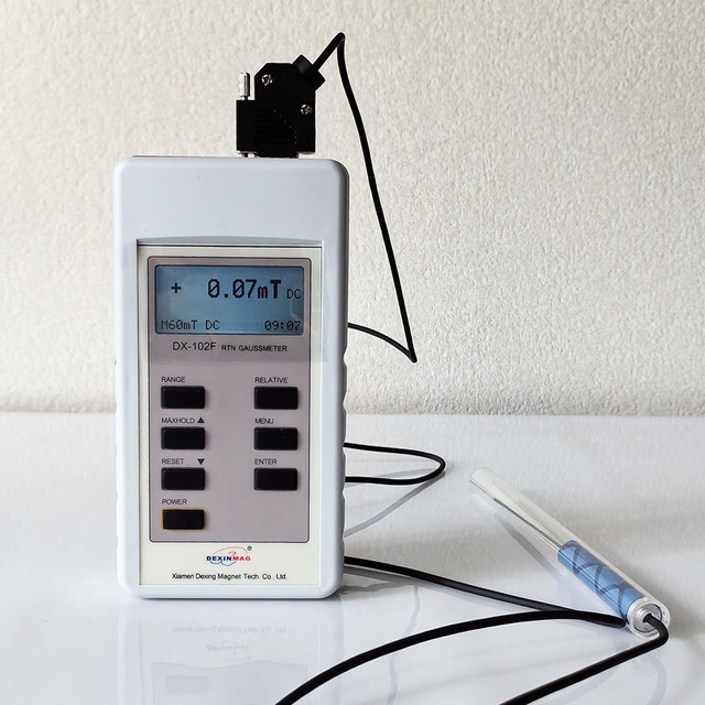 DX-102F Portable Gauss Meter for AC/DC Magnetic Field Testing with 3-Year Warranty Customized OEM/ODM/OBM Support