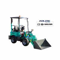 Minipala Elettrica AOLITE 0.4 Ton 4WD per Progetti di Manutenzione Stradale e Costruzioni - Outlet di Fabbrica