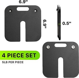 Haltères réglables 36 kg (80 lb) avec plaques en acier massif, augmentation de 2 kg, système de verrouillage par vis, ensemble d'haltères extensibles pour la musculation à domicile - Product Image 4