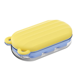 Ice Cube Mold Press Type With Lid Plastic Cube Ice Maker For Home Refrigerator Storage Box - Product Image 2
