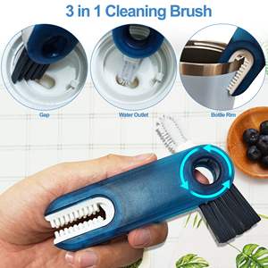 Kit de Cepillos Limpiadores para Botellas de Agua, para Ranuras y Tubos Estrechos de la Stanley Cup, Juego de Cepillos de Limpieza para Vasos y Botellas Deportivas - Product Image 5