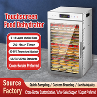 18-laags slimme droogmachine voor fruit, multifunctionele voedseldroger voor fruit, groenten, kruiden en snacks