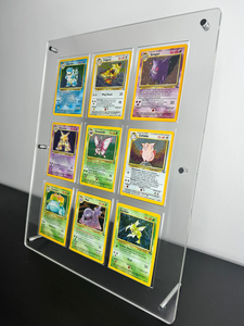 Marco de Escritorio Transparente de Acrílico sin Grado, con 10 Compartimentos, a Prueba de Polvo, para Tarjetas Coleccionables de 35-75pt, <span class=keywords><strong>NBA</strong></span>, POKE MON, AFL, Béisbol, NFL - Product Image 3