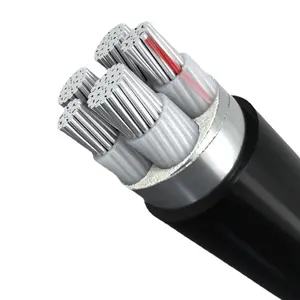 0.6/1kv Xlpe Isolatie Pvc Schede Multicore Kabel Aluminium Geleider Constructie Aangepaste Grootte