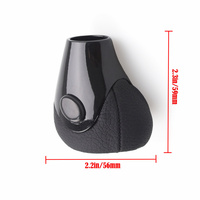 Pommeau de levier de vitesse automatique en cuir pour Benz Smart Fortwo Roadster Cabrio Coupé 450 451 Changement de boîte de vitesses