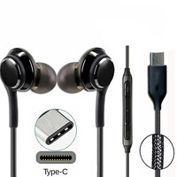 Qualité d'origine EO-IC100 TYPE C Écouteurs dans l'oreille USB C Écouteurs de musique pour Samsung Galaxy NOTE 20 S25 S24 AKG Écouteurs