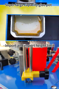 آلة ربط حافة صغيرة لأعمال النجارة من الفينيكا مع ملمع تشذيب مناسب للألواح الخشبية - Product Image 5