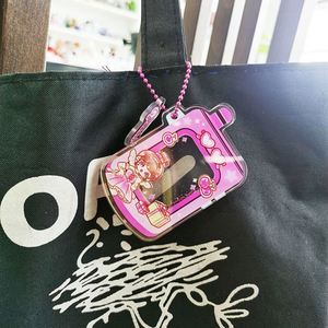 Custom Popular Liquid <b>Flash</b> Clear Charm Anime Shaker Keychain Custom Quicksand Acrylic Keychain - Product Image 6