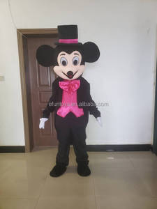 Efun MOQ 1 pezzo <span class=keywords><strong>topolino</strong></span> Mickey Minnie Costume <span class=keywords><strong>da</strong></span> mascotte per il personaggio del partito Mickey Minnie Cosplay evento adulto Halloween - Product Image 6