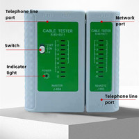 Testeur de câble réseau, outil de test de fil, RJ45 RJ11 RJ12 CAT5 CAT6 UTP, testeur de câble blindé RJ45 réseau