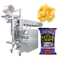 Máquina pequeña de embalaje de chips con máquina de embalaje de múltiples cabezales de nitrógeno Máquinas de embalaje de bolsas automáticas de 500g