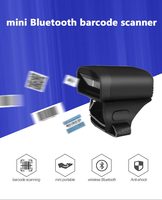 Mini scanner portatif de code barres d'anneau de Bluetooth sans fil de QUNSUO-S02 1D 2D CMOS lecteur de code de Qr lecteur de doigt