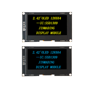 Module <span class=keywords><strong>OLED</strong></span> 2.42 pouces avec pilote jaune noir 3.3V SSD1309 128x64 I2C pour affichage e-paper Module I2C Lcd écran <span class=keywords><strong>Oled</strong></span> 2.42 pouces - Product Image 3