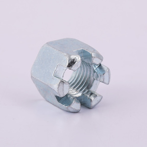 Écrous hexagonaux à tête hexagonale fendue, écrous hexagonaux fendus à couronne, écrous hexagonaux fendus - Product Image 6