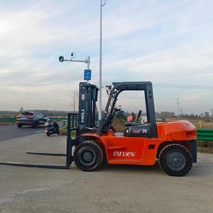 Günstiger Gebrauchter HELI 7-Tonnen-Gabelstapler mit Dieselmotor, 4x4-Antrieb, Radlader, Palettenhubwagen, Ladeausrüstung, Gebrauchte Gabelstapler - Product Image 3