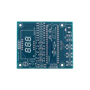 Kit <span class=keywords><strong>télémètre</strong></span> à ultrasons bricolage 0-4M mesure de Distance alarme radar de recul de voiture 51 pièces de soudage électroniques STC à puce unique - Product Image 4