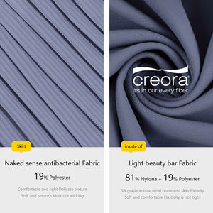 DYQ308 Verano Plisado Fitness Yoga Falda Cintura alta Delgado y Anti-exposición Tenis Golf Correr Deportes - Product Image 6