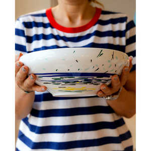 Service de table Bennyudine Ginori 12 pièces, modèle Il Decoro Tratto, élégants plateaux de service - Product Image 2