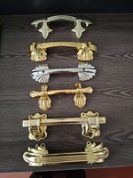 Adorno de Ataúd Estilo Americano Directo de Fábrica CH-03, Accesorio para Asa de Ataúd en Colores Dorado/Plateado/Cobre, Suministros Funerarios