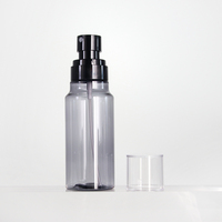 Flacon pulvérisateur en plastique transparent rechargeable de 100 ml, 120 ml, 150 ml, 200 ml