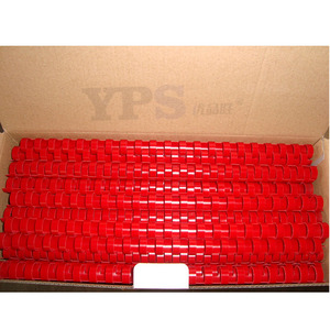 Nhà Máy Giá 100 Gói A4 Chiều Dài Màu Đen Nhựa Ràng Buộc Lược 21 Vòng PVC Xoắn Ốc Ràng Buộc Vòng Cho Văn Phòng & Trường Học Nguồn Cung Cấp - Product Image 4