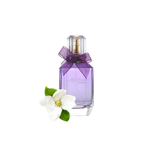 ZUOFUN Perfume Elegante y Romántico para Mujer, Aroma Floral, en Botellas de Vidrio, Venta al Por Mayor, Color Morado - Product Image 1