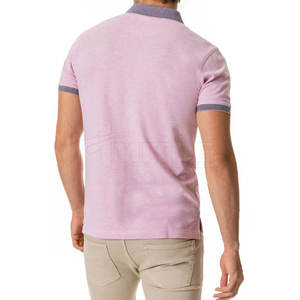 เสื้อโปโลสำหรับผู้ชายขนาดใหญ่พิเศษเสื้อโปโลระบายอากาศลายพื้นทำด้วยวัสดุที่ดีที่สุด - Product Image 2