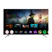 Televisor de Gran Tamaño de 75 Pulgadas con Marco Metálico, Pantalla a Prueba de Explosiones, Televisor Inteligente 4K de 85, 95 y 100 Pulgadas