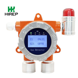 Detector de Gás Duplo de Alta Precisão HIREP LCD HRP-T2000 Certificado ATEX/FCC/SIL para Monitoramento de Ex H2S em Refinarias de Petróleo e Indústria Química - Product Image 2