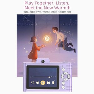 Cámara Digital para Niños de 48MP con Video 1080P |   Cámara Compacta de Apuntar y Disparar con Zoom 8X, Cámara Portátil para Niños, Regalo Ideal - Product Image 6