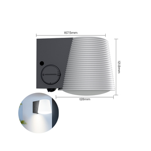 Lampe murale solaire SRESKY à capteur LED, éclairage solaire extérieur pour jardin - Product Image 4