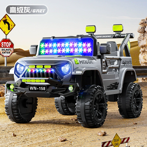 Nuovo veicolo fuoristrada elettrico per bambini auto all'aperto per bambini auto elettrica a quattro ruote può sedersi con telecomando auto giocattolo - Product Image 5