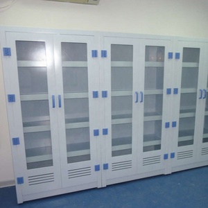 <span class=keywords><strong>Armoire</strong></span> de rangement en PP pour laboratoire hospitalier, pour le stockage sécurisé de verrerie, béchers, outils de mesure, résistance <span class=keywords><strong>à</strong></span> la corrosion - Product Image 1