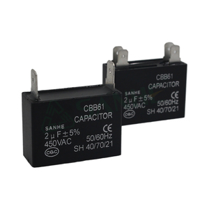 Condensador CBB61 250vac 7uF para Motores, Piezas <span class=keywords><strong>de</strong></span> <span class=keywords><strong>Aire</strong></span> <span class=keywords><strong>Acondicionado</strong></span>, Componente Esencial del <span class=keywords><strong>Motor</strong></span> - Product Image 1