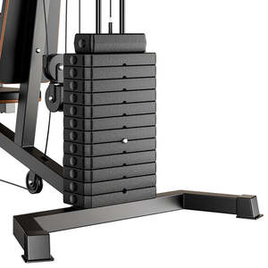 Estación de Entrenamiento Multifuncional Combinada, Máquina Multi-Estación para Ejercicios de Fuerza de Cuerpo Completo para Gimnasio en Casa - Product Image 6